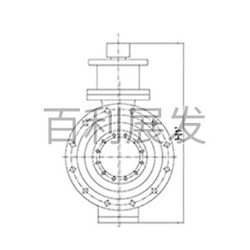 双偏心蝶阀
