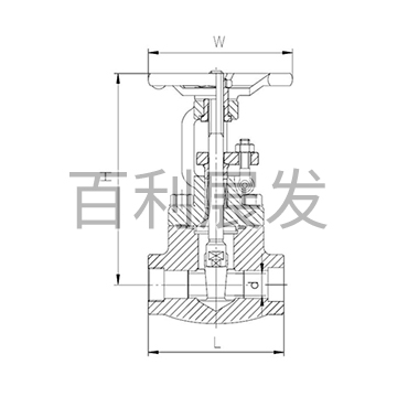 承插焊/内螺纹闸阀