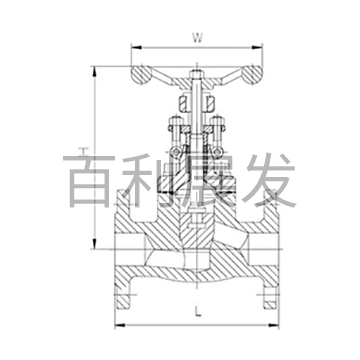 国标法兰截止阀