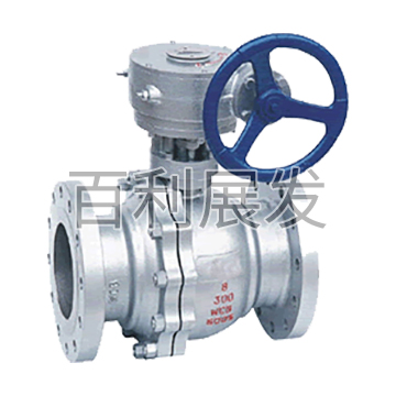 Q341F, Q341Y PN16~PN40 worm drive ball valve